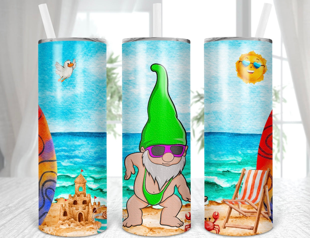 Summer Gnome Speedo Tumbler