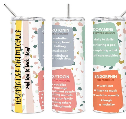 Happiness Chemicals Tumbler