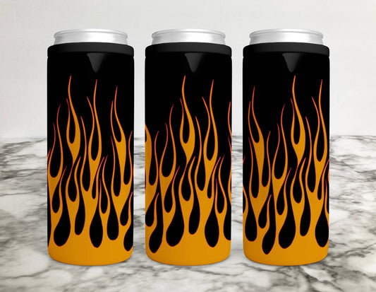 Flames CAN COOLER