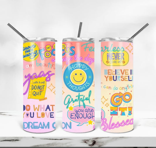 Happy Thoughts Tumbler