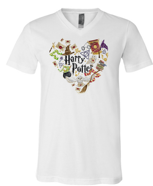 DS: HP HEART Graphic T-Graphic T-Stay Foxy Boutique, Florissant, Missouri