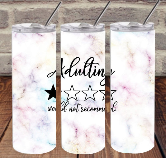 Adulting Tumbler-Stay Foxy Boutique, Florissant, Missouri