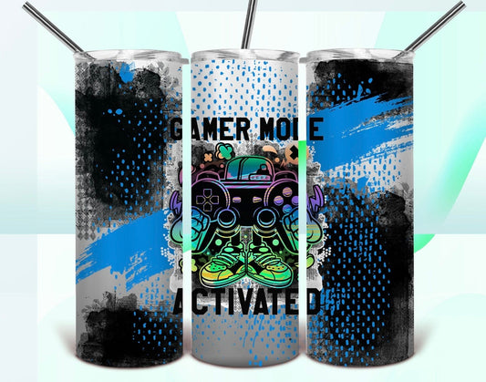 Gamer Mode Tumbler-Stay Foxy Boutique, Florissant, Missouri