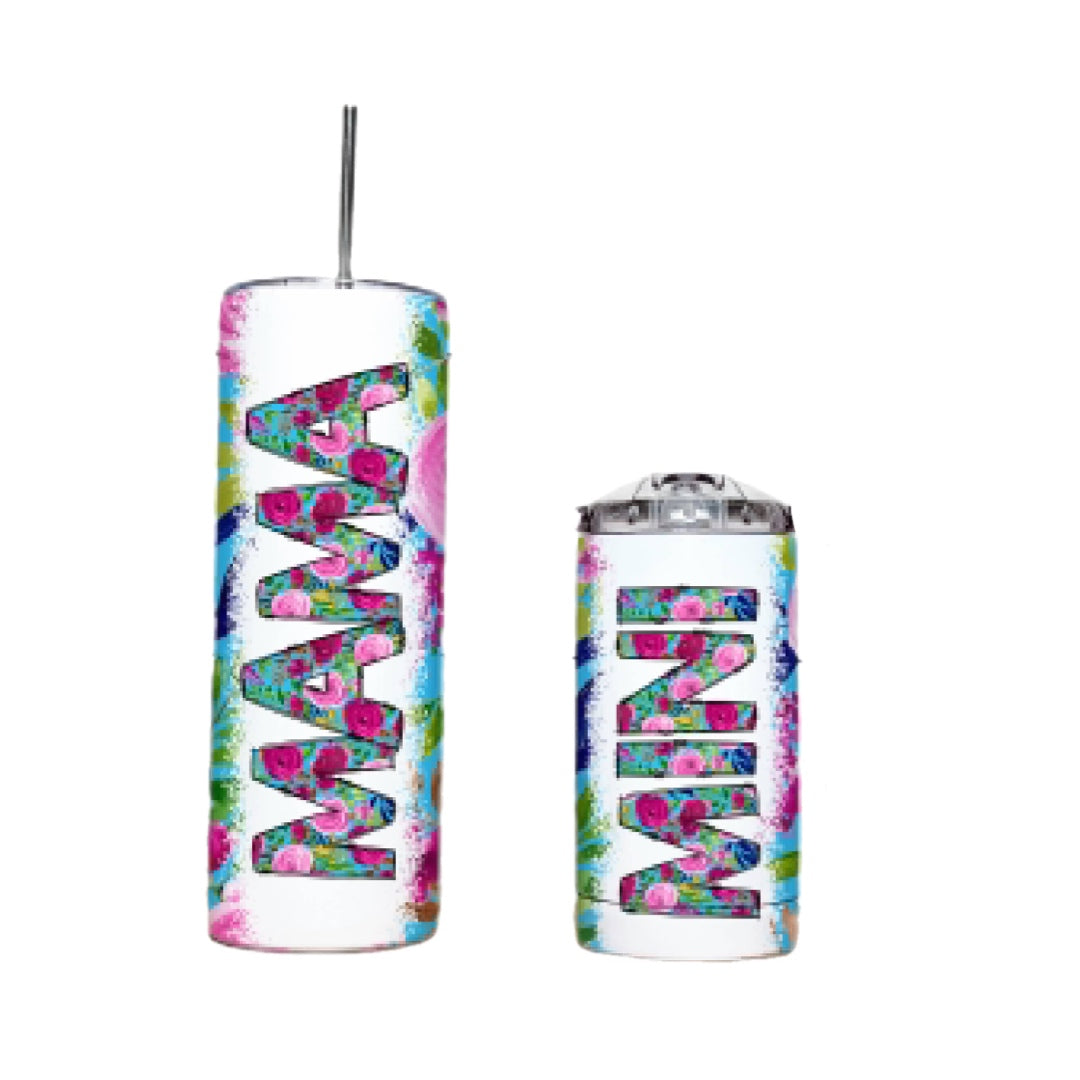 Mama/Mini Roses Tumbler