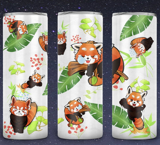 Sleeping Red Panda Tumbler-Stay Foxy Boutique, Florissant, Missouri