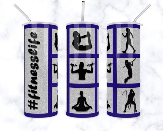 Fitness Life Tumbler