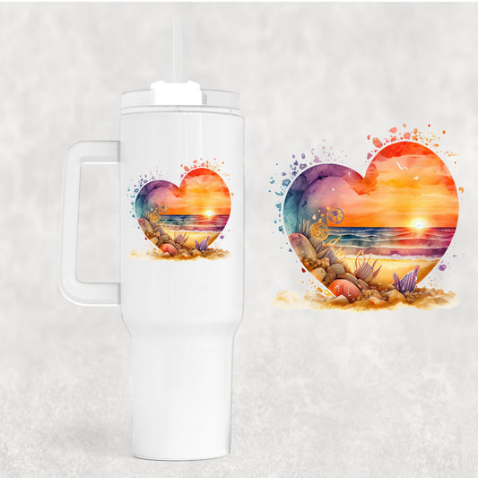 Dreamy Sunset 40 oz Tumbler Preorder 4 wk tat