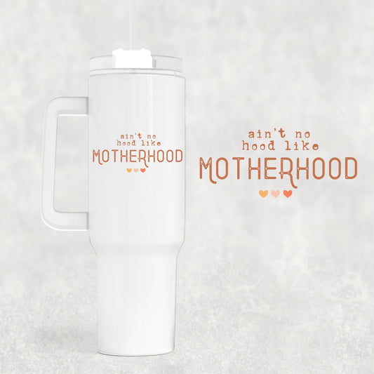 No Hood 40 oz Tumbler Preorder 4 wk tat