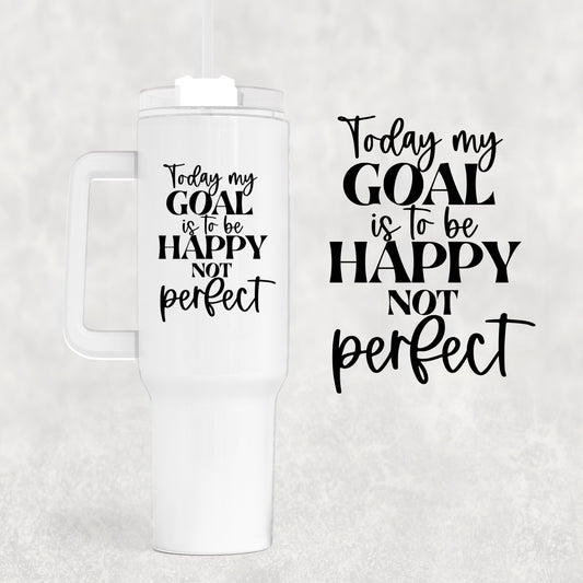 Goal 40 oz Tumbler Preorder 4 wk tat