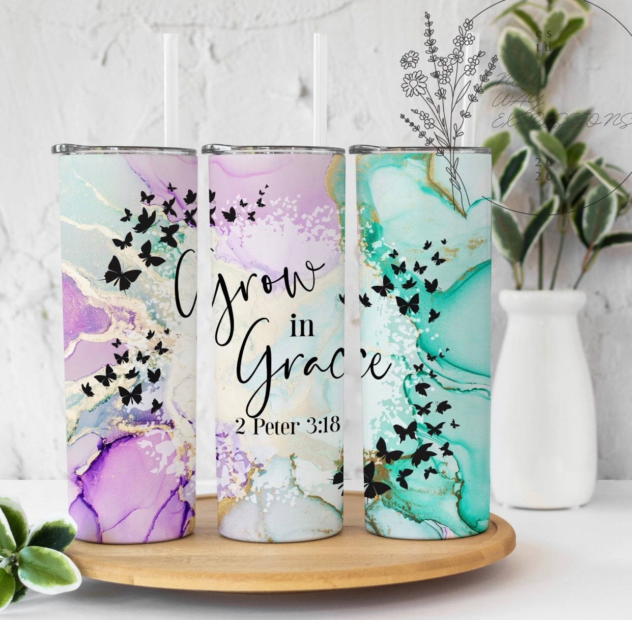 Grow In Grace Tumbler