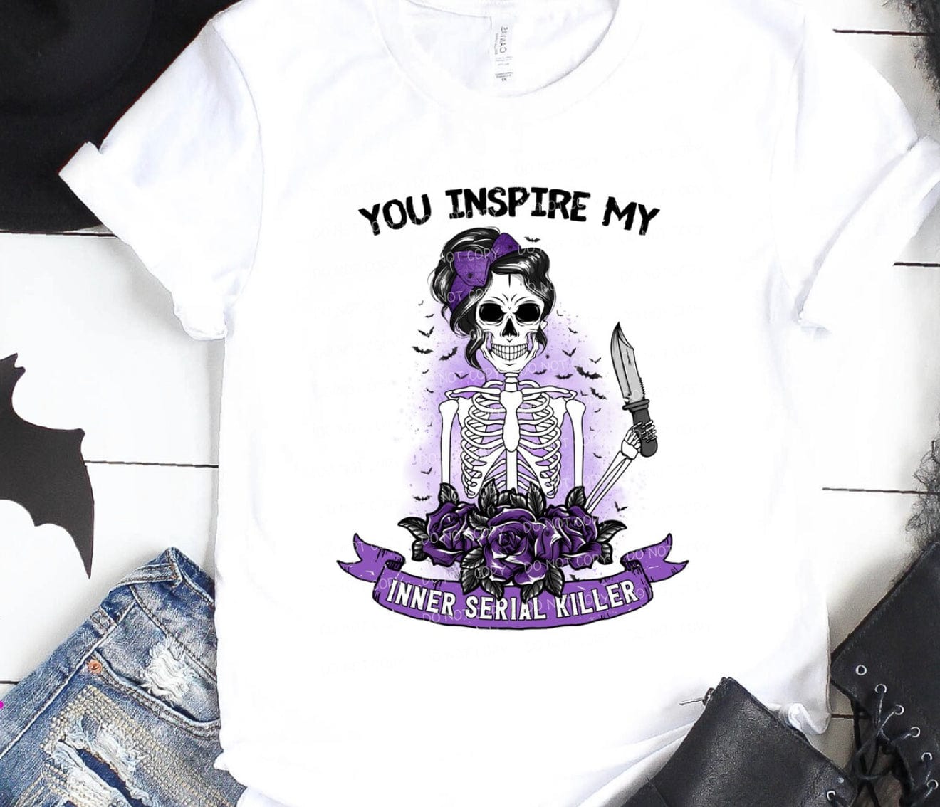 DS: You Inspire Graphic T-Graphic T-Stay Foxy Boutique, Florissant, Missouri