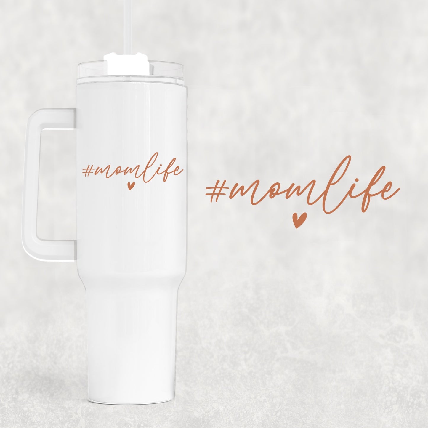 Mom life 40 oz Tumbler Preorder 4 wk tat