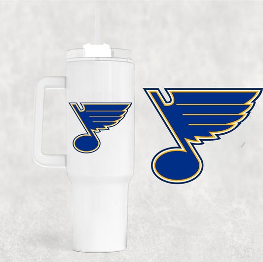 Blues 40 oz Tumbler Preorder 4 wk tat