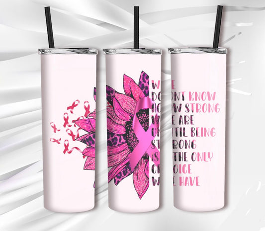 Pink Ribbon Tumbler